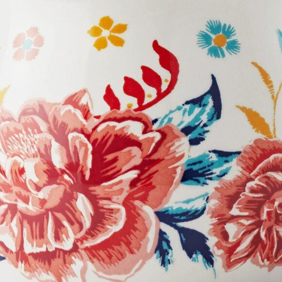 Pioneer Woman Keepsake Floral Ceramic Measuring Pitcher 4-Qt Vintage Vibes Gift - Picture 5 of 5